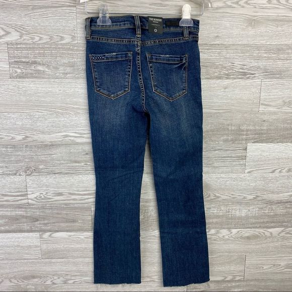 NWT BLANK NYC The Bowery Distressed Bootcut Jeans - Picture 13 of 13